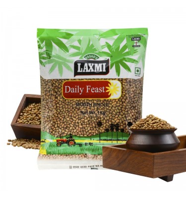 Laxmi Daily Feast Muth Whole 1 KG